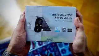 Solar powered Tuya outdoor cam