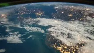 ISS Full Moon night pass over Europe 2022