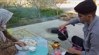Healthy Vegetarian recipe / Delicious bread recipe /کلانە