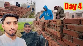 Boundary Wall Pasand Ni i Chachu ko😬Lahore Jana Para Ga For New Bricks🧱Investment 40000￼ Hamzasidhu 