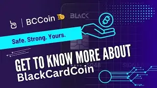 Introduce BCCoin | #BlackCardCoin #BCC #BCCoin