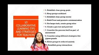 COLLABORATIVE LEARNING STRATEGY AND PEER PRACTICE STRATEGY!