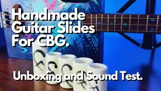 Unboxing and Reviewing: Handmade Slides For Cigar Box Guitar