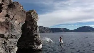 Season 3 Snippet: Swimming at Crater Lake