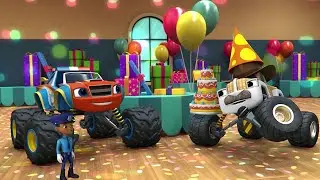 Police Helicopter VS Bad Monster Truck | Nursery Rhymes by Happy Tots Rhymes