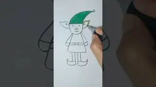 how to draw a dwarf #drawing #drawings #easydrawing #easydrawingtutorial #howtodraw #shorts #fyp