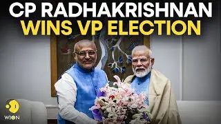 India&rsquo;s VP Election LIVE: CP Radhakrishnan Wins India's Vice President Election | WION LIVE