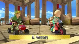 Tochter gegen Vater, Mario Kart, Zuschauer Cup, Frohe Weihnachten