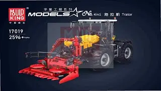 Mould King Instructions - 4 in 1 Tractor - 17019