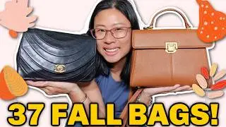 🍂Fall HANDBAG Collection 2024🍂 37 Warm And Cozy Bags! Feat Louis Vuitton, Chanel, Hermes + More!