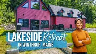 Triple Lot Lakeside Retreat in Winthrop |  Maine Real Estate