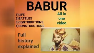 Biography of Babur Founder of Mughal Empire Advent battles work Rana Sanga Medini Rai Nusrat Shah