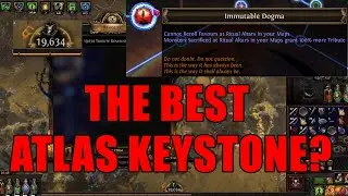 The Best Keystone on the Atlas Tree? - Ritual Atlas Strategy - Immutable Dogma - PoE 3.22