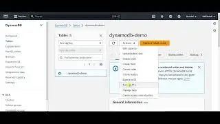 AWS Cloud Dynamodb TTL (Time to Live)  Demo
