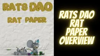 CNFT | Rats Dao's Rat Paper Overview #awesomeisjayell #cnft #ratsdao #cardanonft