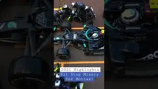 2021 Highlights: Pit Stop Misery For Bottas!