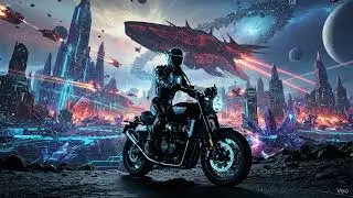 A superrider is riding his bike in a crystal world! Check the new world.
