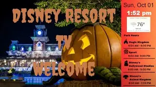 Disney Resort TV - Spooky Disney Magic: Halloween at the Resort - Live TV!