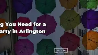 Party Rental in Arlington TX | Sundance Events 🎉🎪 | Tables, Chairs, Games & More