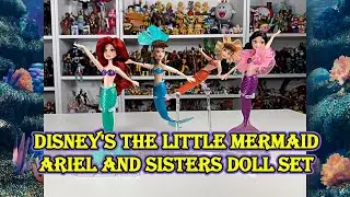 Disney's The Little Mermaid 30 Years Princess Ariel and Sisters Doll Set