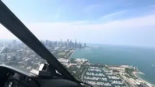 AS350B2 Heli Chicago volo su Chicago