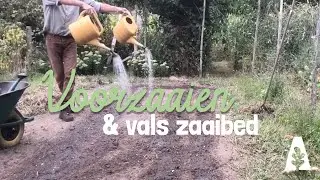 Stadstuinieren - Voorzaaien en vals zaaibed