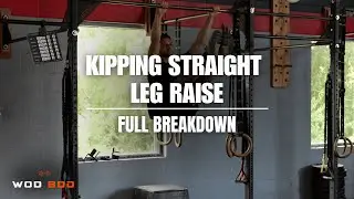 Kipping Toes To Bar Progression | Kipping Straight Leg Raise - Full Breakdown