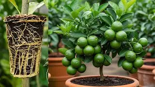 🌱Lemon Tree Propagation by Air Layering | Guaranteed Success Tips