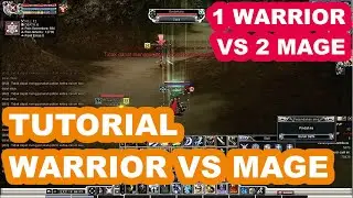 RF ONLINE Duel Warrior VS Mage - Bellato VS Cora - rf online classic server omega - dian pratama rf