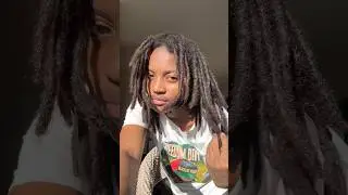 My 2 years & 6 months semi-freeform dreads 🌚🌟🫰🏾#dreads #semifreeformlocs