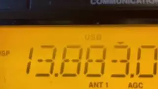 Steady tone in CW mode.  Unknown origin/purpose   13.883 Mhz   2/18/25
