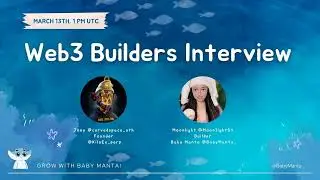 @BabyManta_  Web3 Builders Interview | Guest: Joey  @curvedspace_eth  &ndash; Founder of  @KiloEx_perp