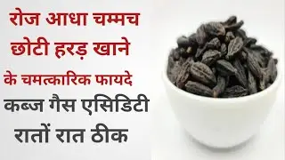 छोटी हरड़ पेट की हर बीमारी का रामबाण उपाय / choti harad ke chamatkarik fayde / chotti harad benifits