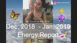 ORACLE BRIGETTE Dec - Jan ENERGY REPORT for starseeds, lightworkers, and the awakening collective👽✨