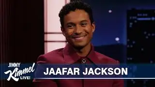 Jaafar Jackson on Playing His Uncle Michael Jackson & Working with Colman Domingo