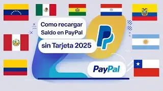 ✅COMO RECARGAR SALDO EN PAYPAL SIN TARJETA PASO A PASO 2025