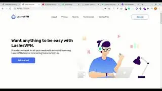 VPN Website in Html CSS Sass and Javascript