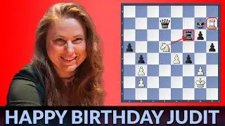 Judit Polgar turns 50 - chess highlights.