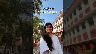 Mini vlog : A day at Hansraj college ⭐️🌷✨ #college #minivlog #delhiuniversity
