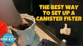 PACKING Filter Media in a SUNSUN 304B Canister Filter!
