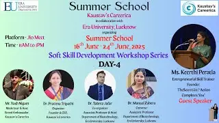 SUMMER SCHOOL | Soft Skill Development Workshop | Day 4 - 22nd June | #trending #mustwatch #viral