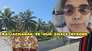 Mysore trip with baby | aaj husband ka mann hua mysore chale 🙂#hindivlogs #vlog #bangalorevlogger 