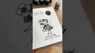 #30inks30days 👩🏻&zwj;🎨✨ Day 24: Nagasawa Kobe Ink No.9 Suma Purple