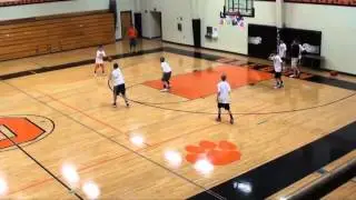 Play - 3 2 offense against 2 3 zone