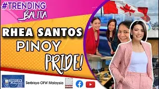 Rhea Santos, International News Anchor na!