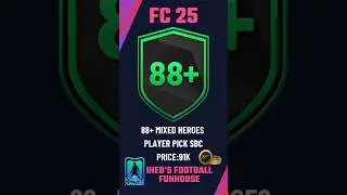 FASTEST & CHEAPEST Way to Complete 88+ Mixed Heroes Player Pick SBC in FC 25! 💸⚡ (Easy Method!)