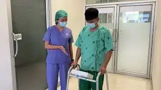 Weight bearing aids for patients with leg fractures