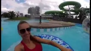 GoPro Hero 4+Test Carowinds Water Park Аква Парк Agnessa Family/2016