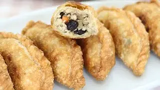 Savory CHICKEN EMPANADAS ( Can be baked or fried )