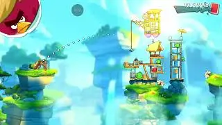 Angry Birds 2 AB2 The Fairy Tale Adventure Level 5 with 7 Birds Princess Hat Set Red's Special Power